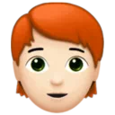 Person: Light Skin Tone, Red Hair