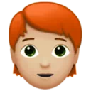 Person: Medium-Light Skin Tone, Red Hair
