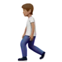 Person Walking: Medium Skin Tone
