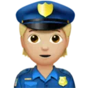Police Officer: Medium-Light Skin Tone