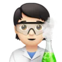Scientist: Light Skin Tone