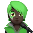 Singer: Dark Skin Tone