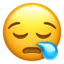 졸린 얼굴