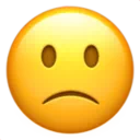 약간 찡그린 얼굴
