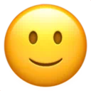 살짝 웃는 얼굴