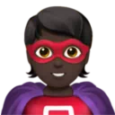 Superhero: Dark Skin Tone