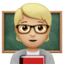 Teacher: Medium-Light Skin Tone
