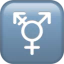 Male with Stroke and Male and Female Sign
