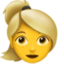 Woman: Blond Hair