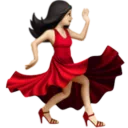 Woman Dancing: Light Skin Tone