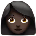 Woman: Dark Skin Tone