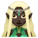 Woman Elf: Dark Skin Tone