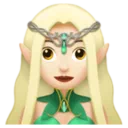 Woman Elf: Light Skin Tone