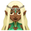 Woman Elf: Medium-Dark Skin Tone
