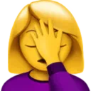 Woman Facepalming