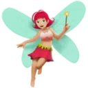 Woman Fairy: Medium-Light Skin Tone