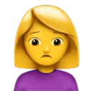 Woman Frowning
