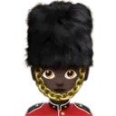 Woman Guard: Dark Skin Tone