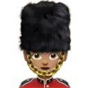 Woman Guard: Medium Skin Tone