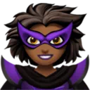 Woman Supervillain: Medium-Dark Skin Tone