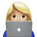 Woman Technologist: Medium-Light Skin Tone
