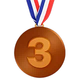 Third Place Medal — Apple