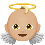 Baby Angel: Medium-Light Skin Tone — Apple