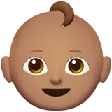 Baby: Medium Skin Tone — Apple