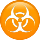 Biohazard Sign — Apple