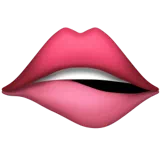 Biting Lip — Apple