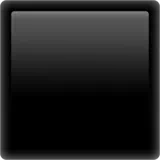 Black Large Square — Apple