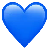 Blue Heart — Apple