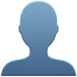 Bust in Silhouette — Apple