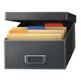 Card File Box — Apple