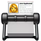 Card Index — Apple