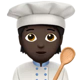 Cook: Dark Skin Tone — Apple