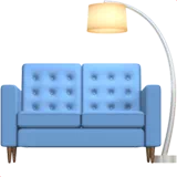 Couch and Lamp — Apple