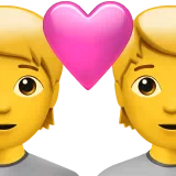 Couple With Heart: Person, Person — Apple