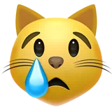 우는 고양이 — Apple