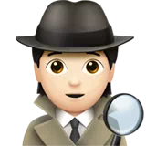 Detective: Light Skin Tone — Apple