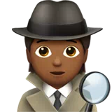 Detective: Medium-Dark Skin Tone — Apple