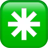 8-스포크 별표 — Apple