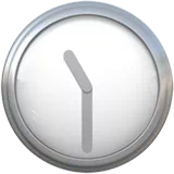 Clock Face Eleven-Thirty — Apple