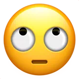 Face with Rolling Eyes — Apple