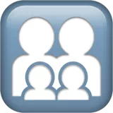 Family: Man, Man, Girl, Boy — Apple