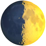 First Quarter Moon Symbol — Apple