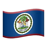 Flag: Belize Apple