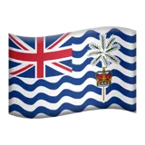 Flag: British Indian Ocean Territory Apple