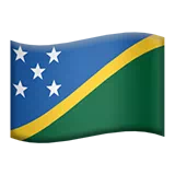 Flag: Solomon Islands Apple
