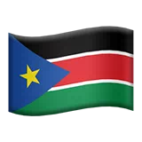 Flag: South Sudan Apple